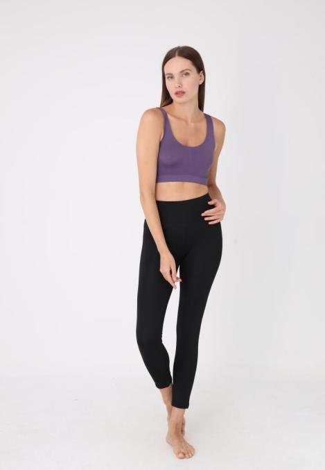 Bustieră Lejeră cu Bretele Late – Fără Push-up,Culoare Mov,Engros